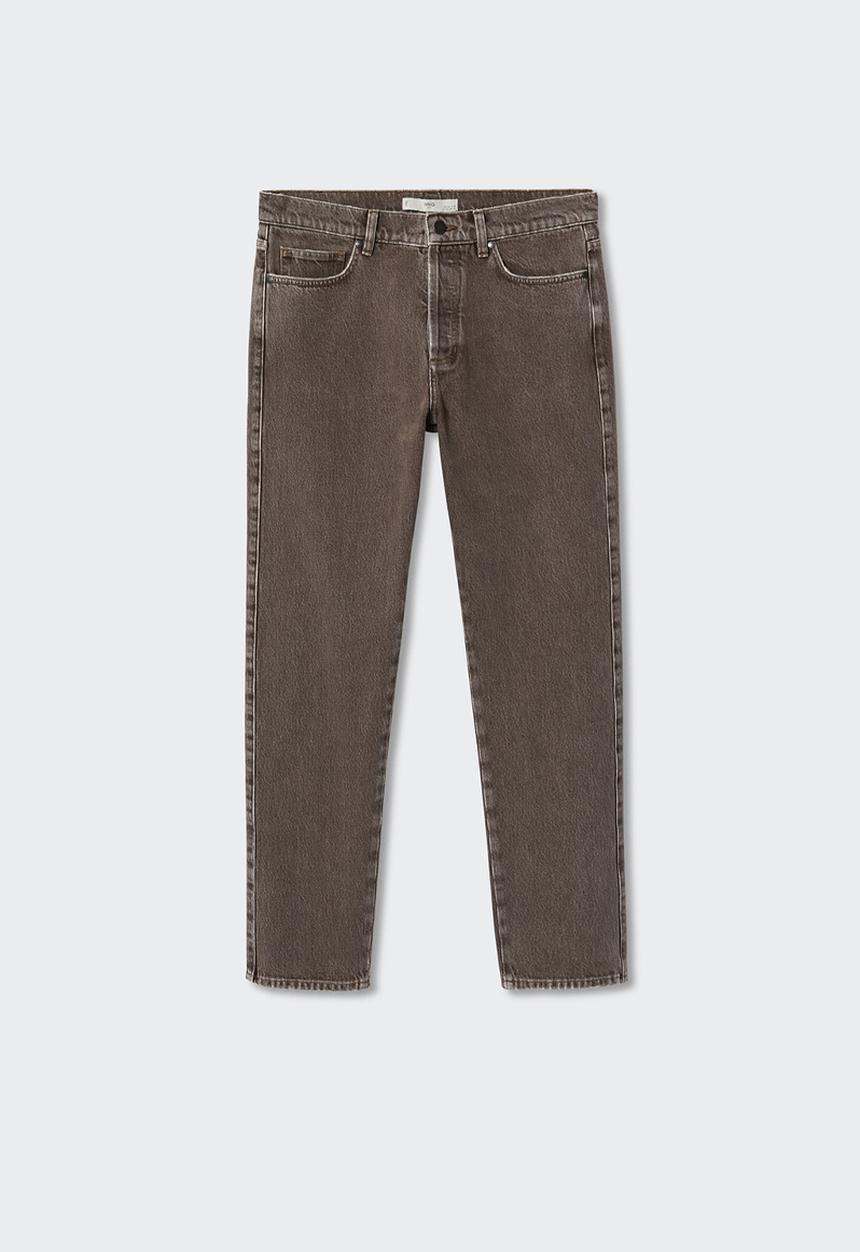 MANGO - Jeans joel - brown
