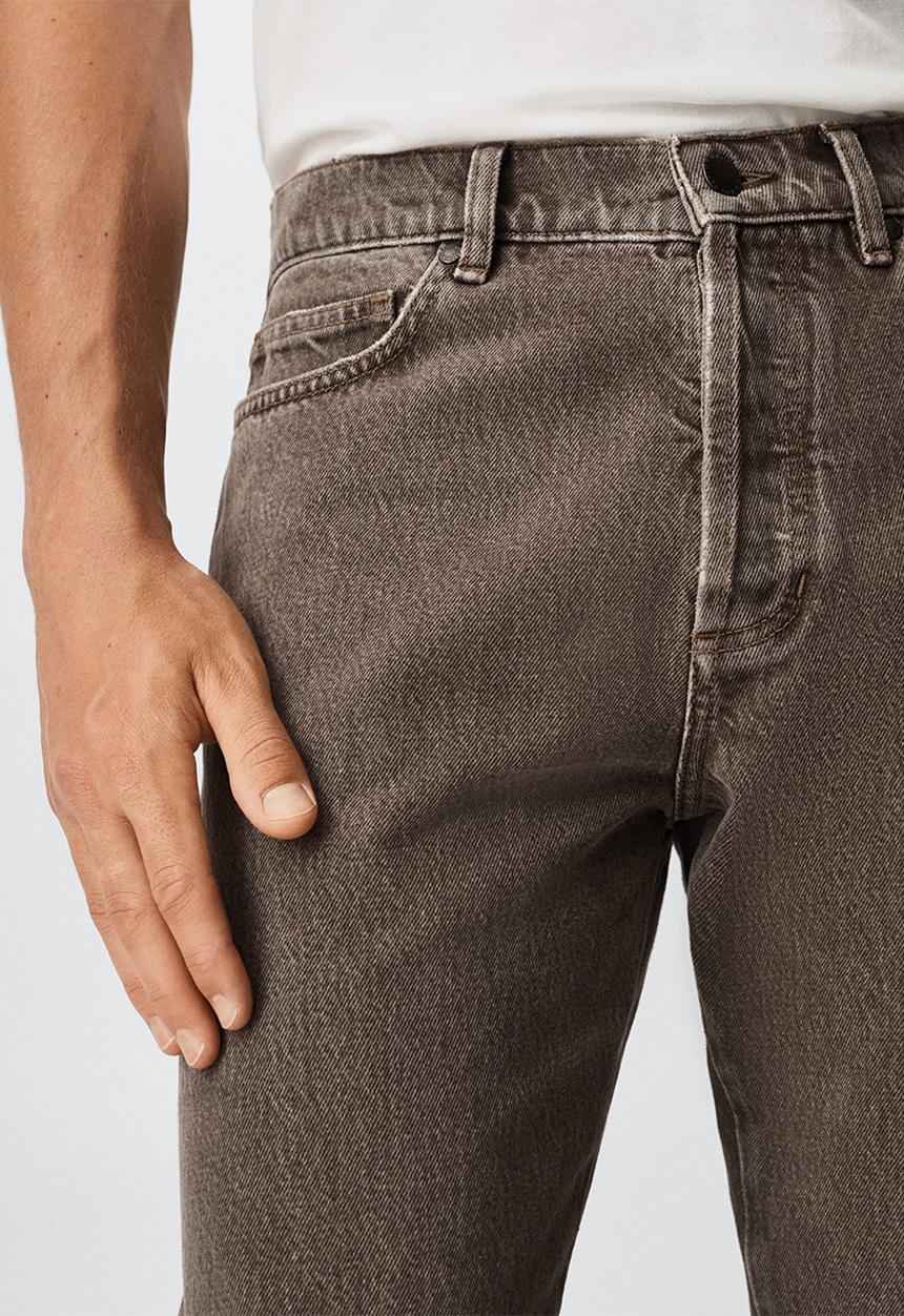 MANGO - Jeans joel - brown