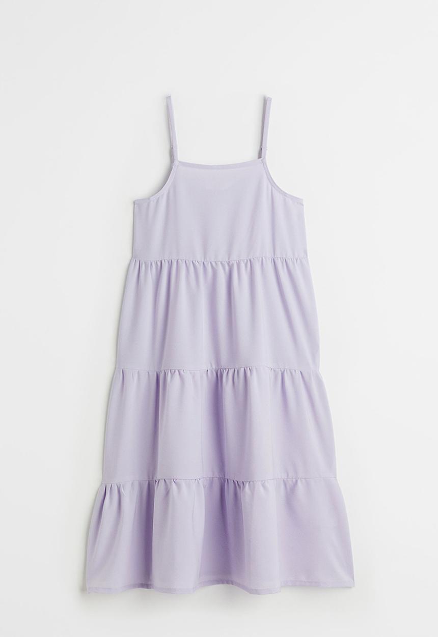 H&M - Tiered dress - light purple