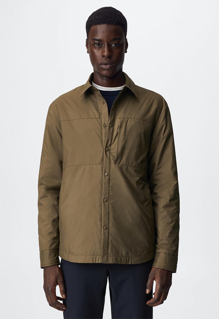MANGO - Jacket trench - brown