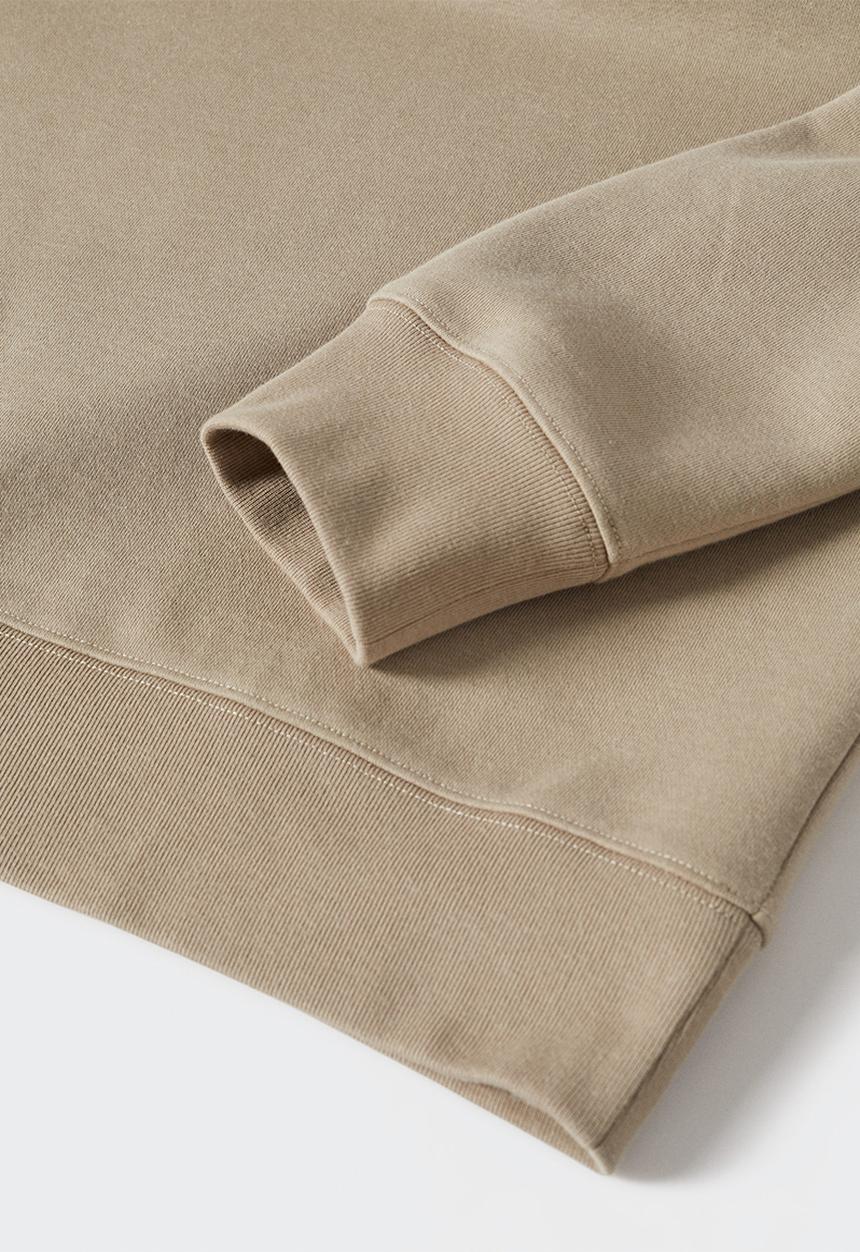 MANGO - Sweatshirt nola - medium brown