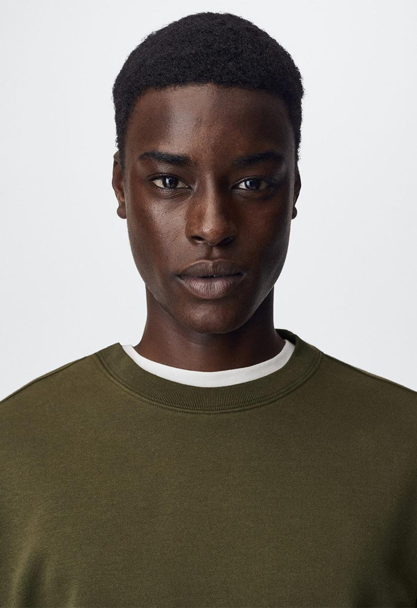 MANGO - Sweatshirt nola - khaki