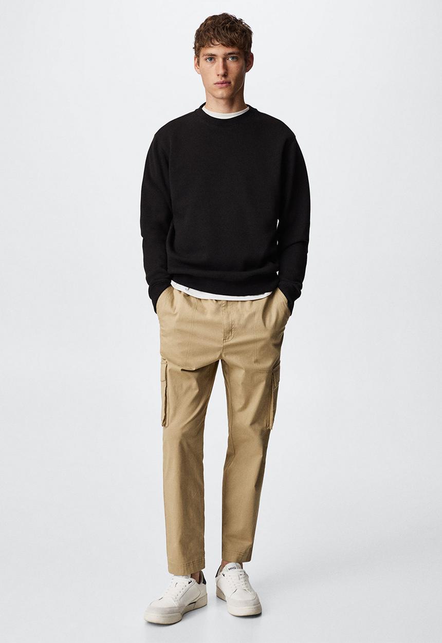 MANGO - Sweatshirt nola - black