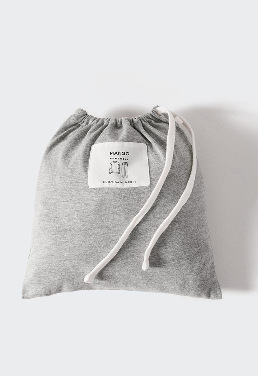 MANGO - Pyjama pack night-set - medium heather grey