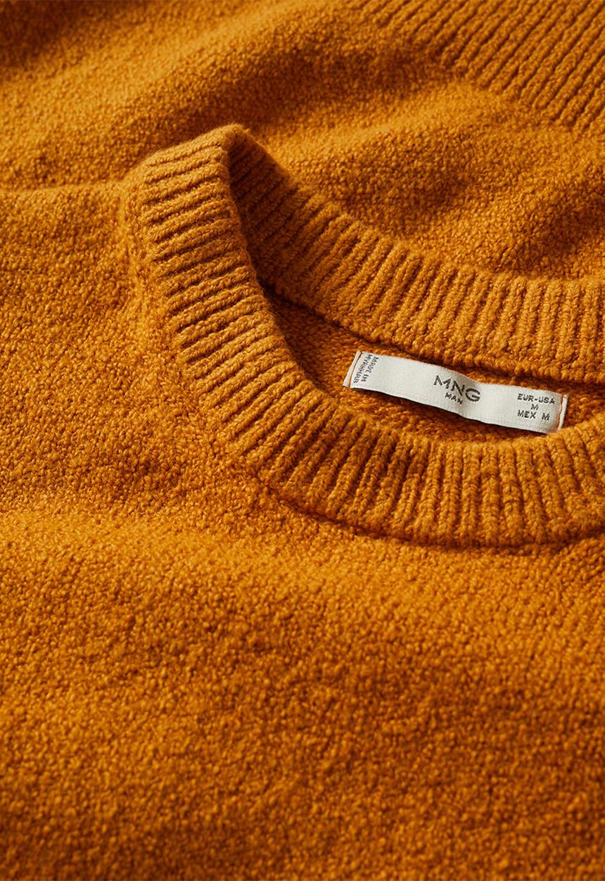 MANGO - Sweater bruno - tan