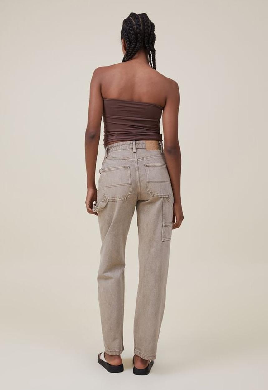 Cotton On - Carpenter jean - earthy sand