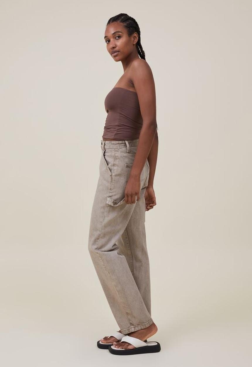 Cotton On - Carpenter jean - earthy sand