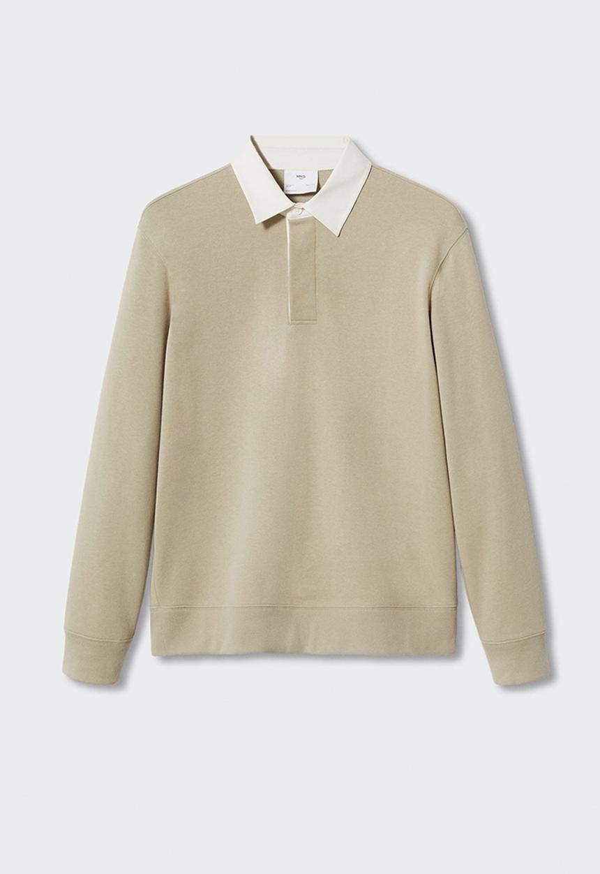 MANGO - Sweatshirt beach - beige