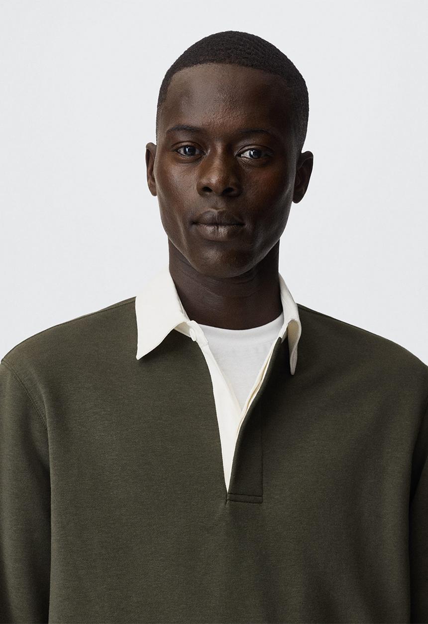 MANGO - Sweatshirt beach - khaki