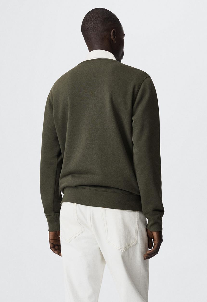 MANGO - Sweatshirt beach - khaki