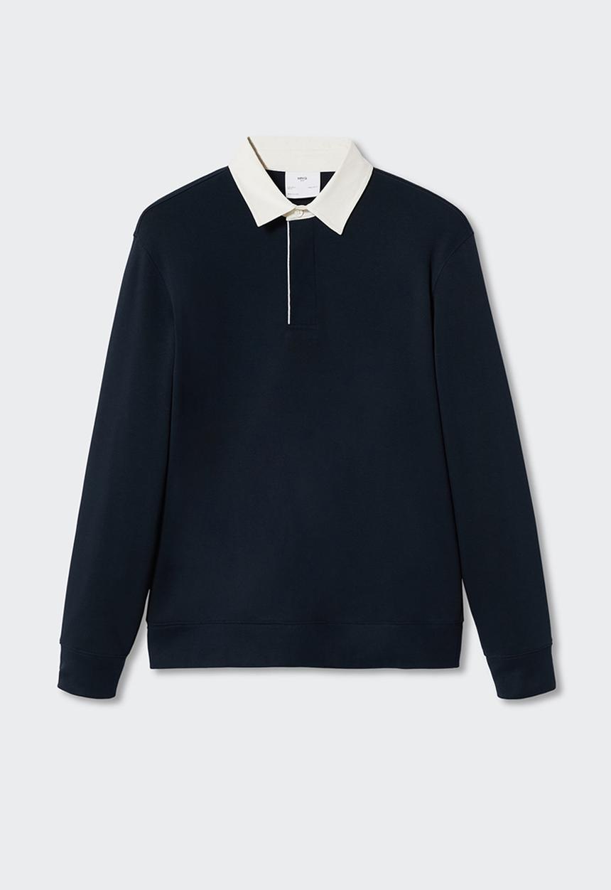 MANGO - Sweatshirt beach - navy