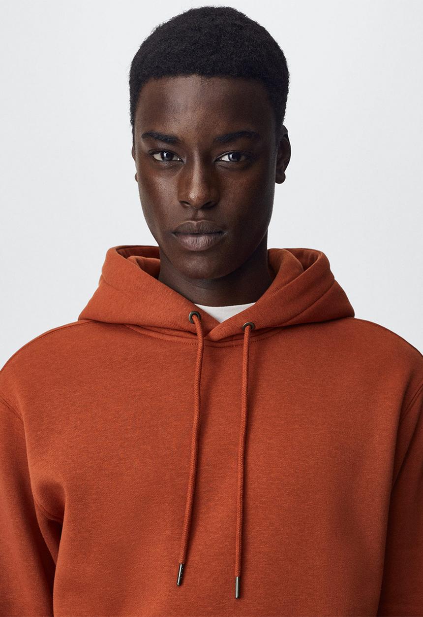 MANGO - Sweatshirt bono - dark orange