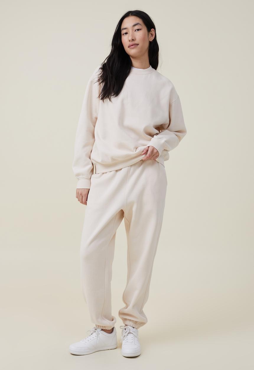 Cotton On - Classic crew sweatshirt - ecru