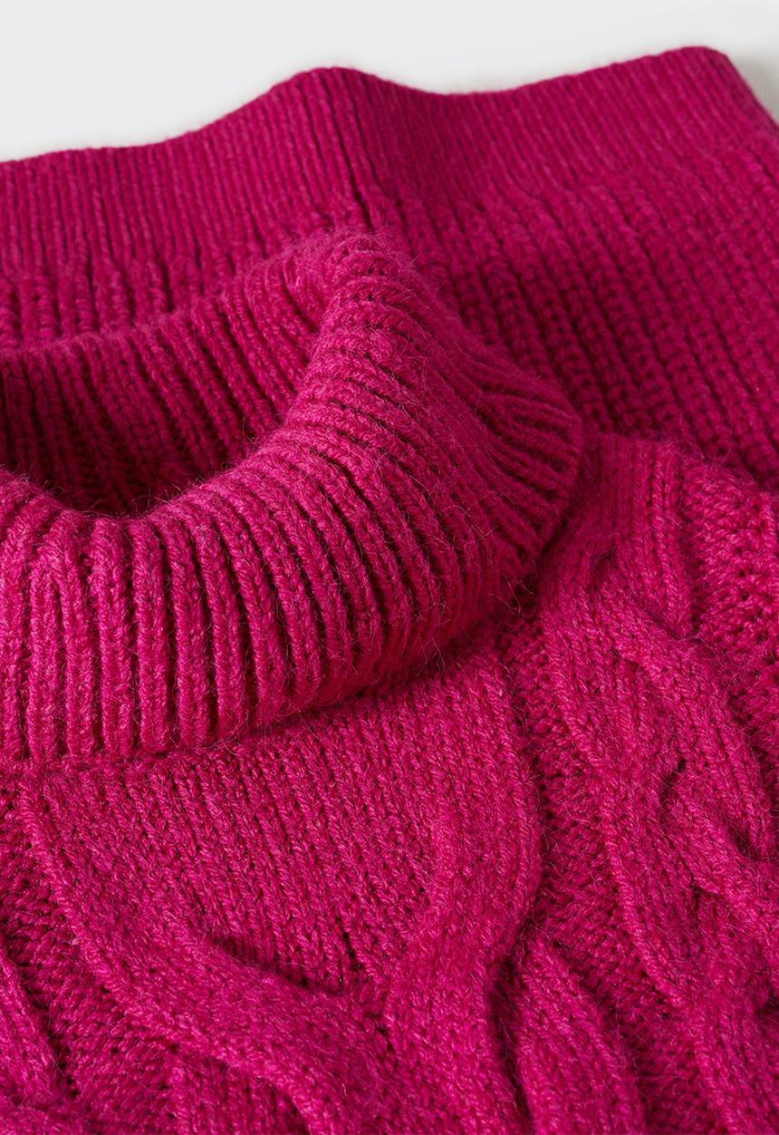 MANGO - Dress jenny - bright pink