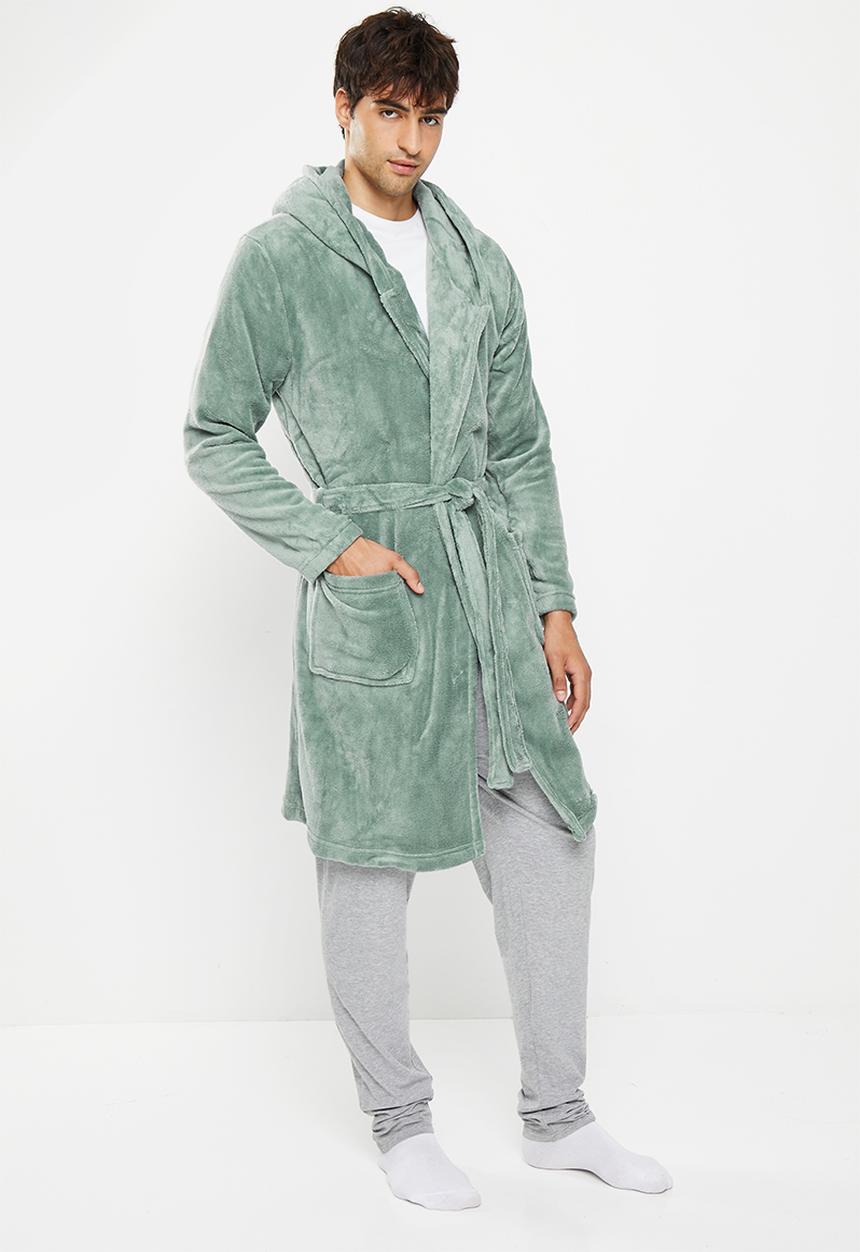 Brave Soul - James dressing gown - mineral