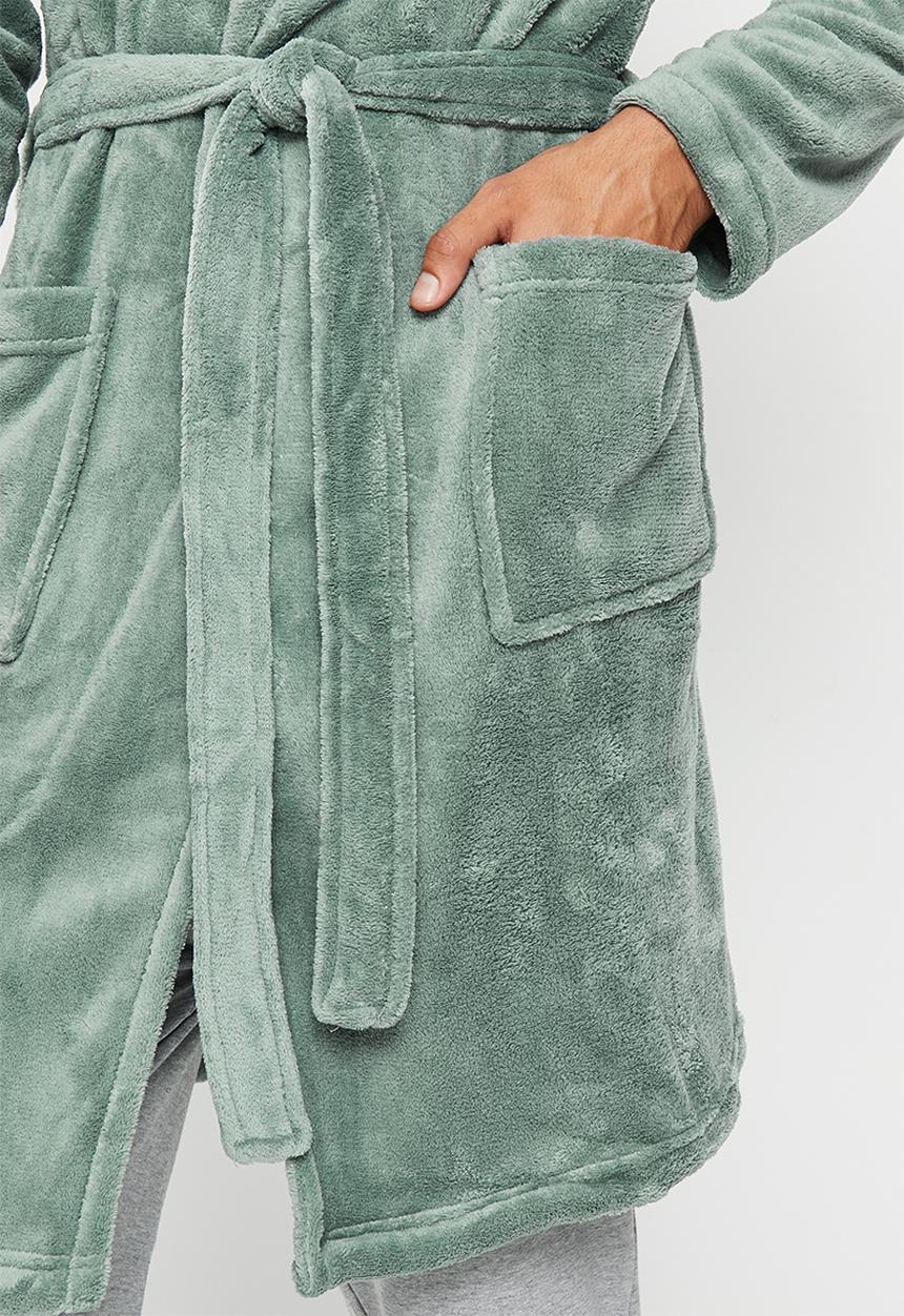 Brave Soul - James dressing gown - mineral