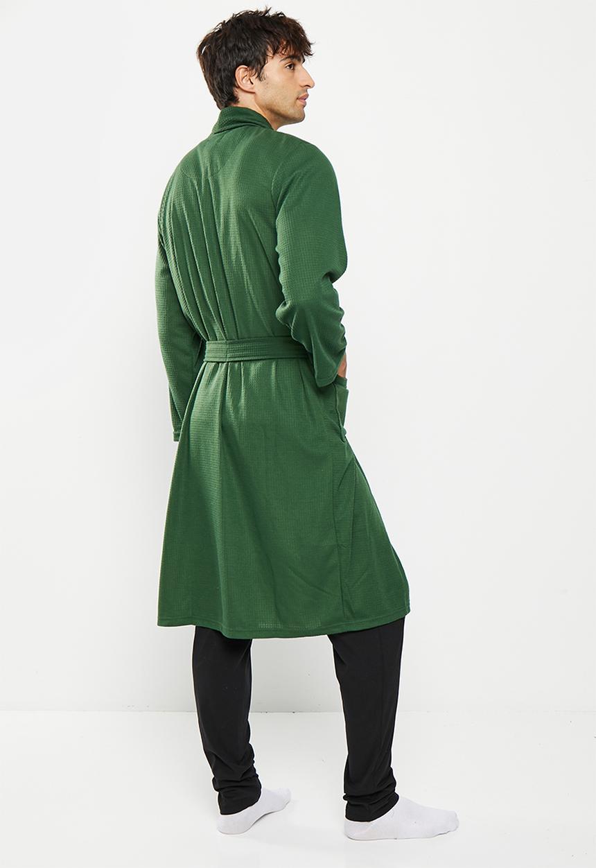 Brave Soul - Waff dressing gown - forest