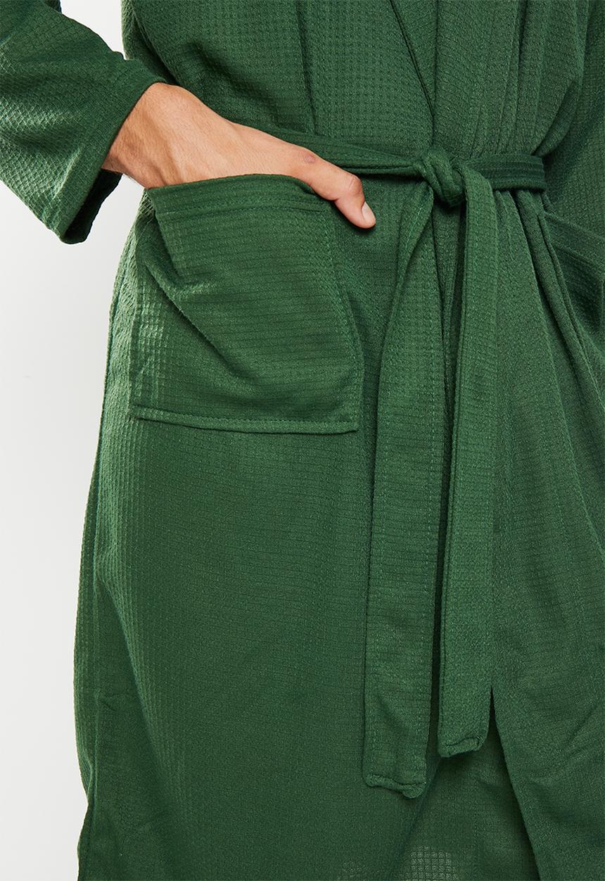 Brave Soul - Waff dressing gown - forest
