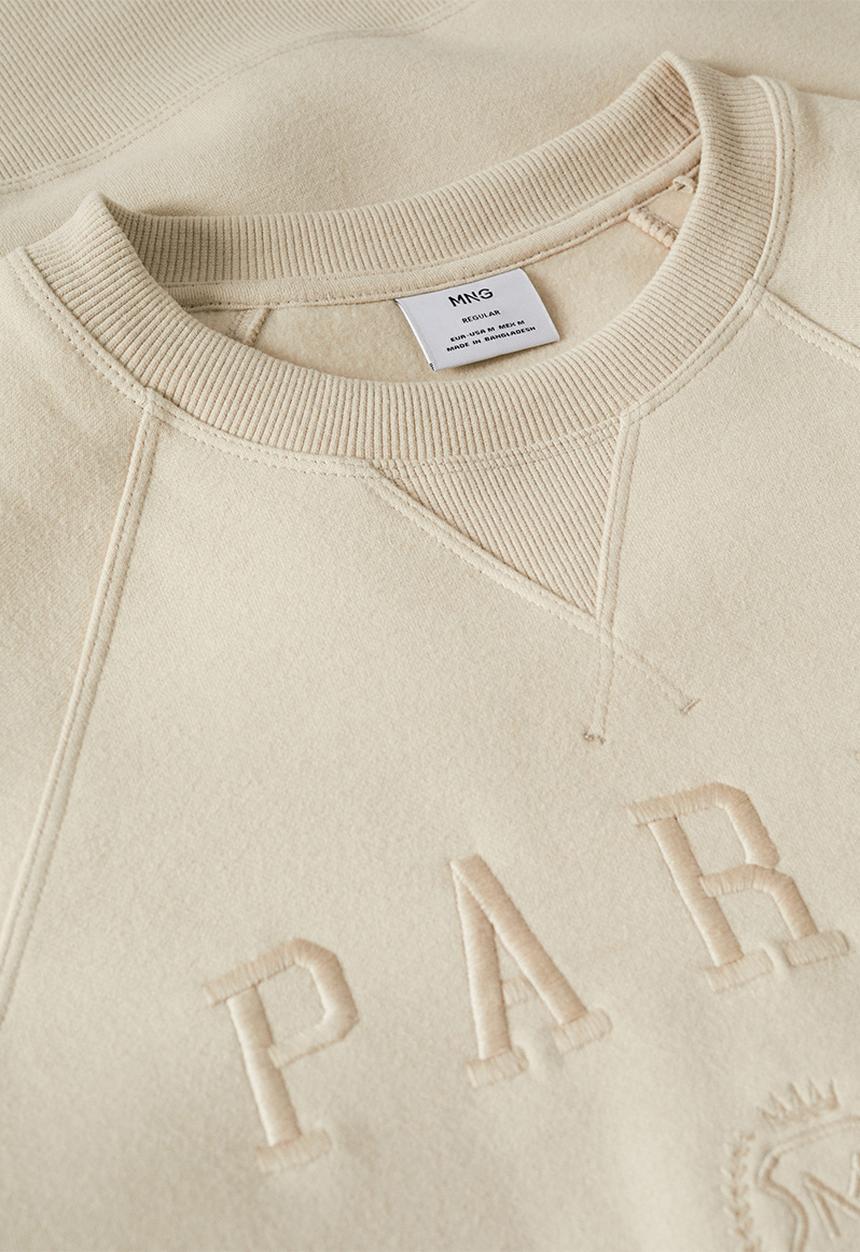 MANGO - Sweatshirt arletc - beige