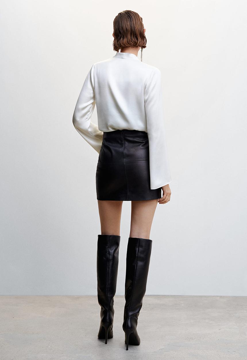MANGO - Blouse cruisie - natural