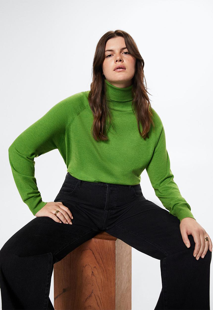 MANGO - Sweater lucasc - green