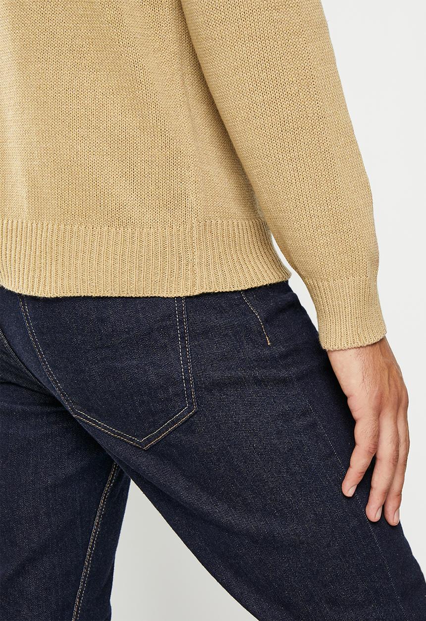 Only & Sons - Onsal life reg 7 roll knit bf - khaki