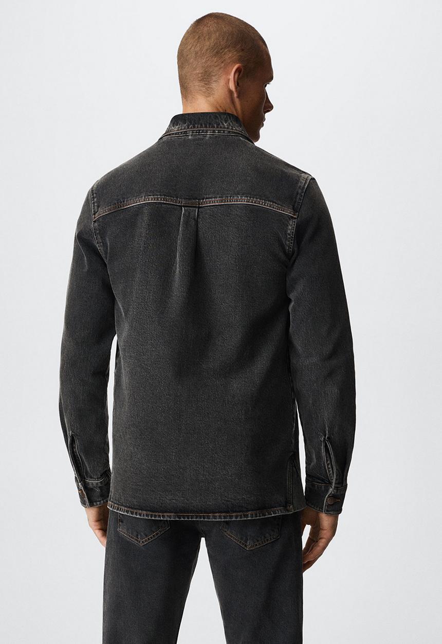 MANGO - Shacket shirt jules - open grey