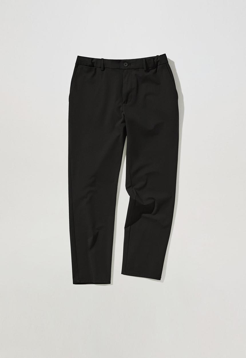 MANGO - Trousers bologna - black