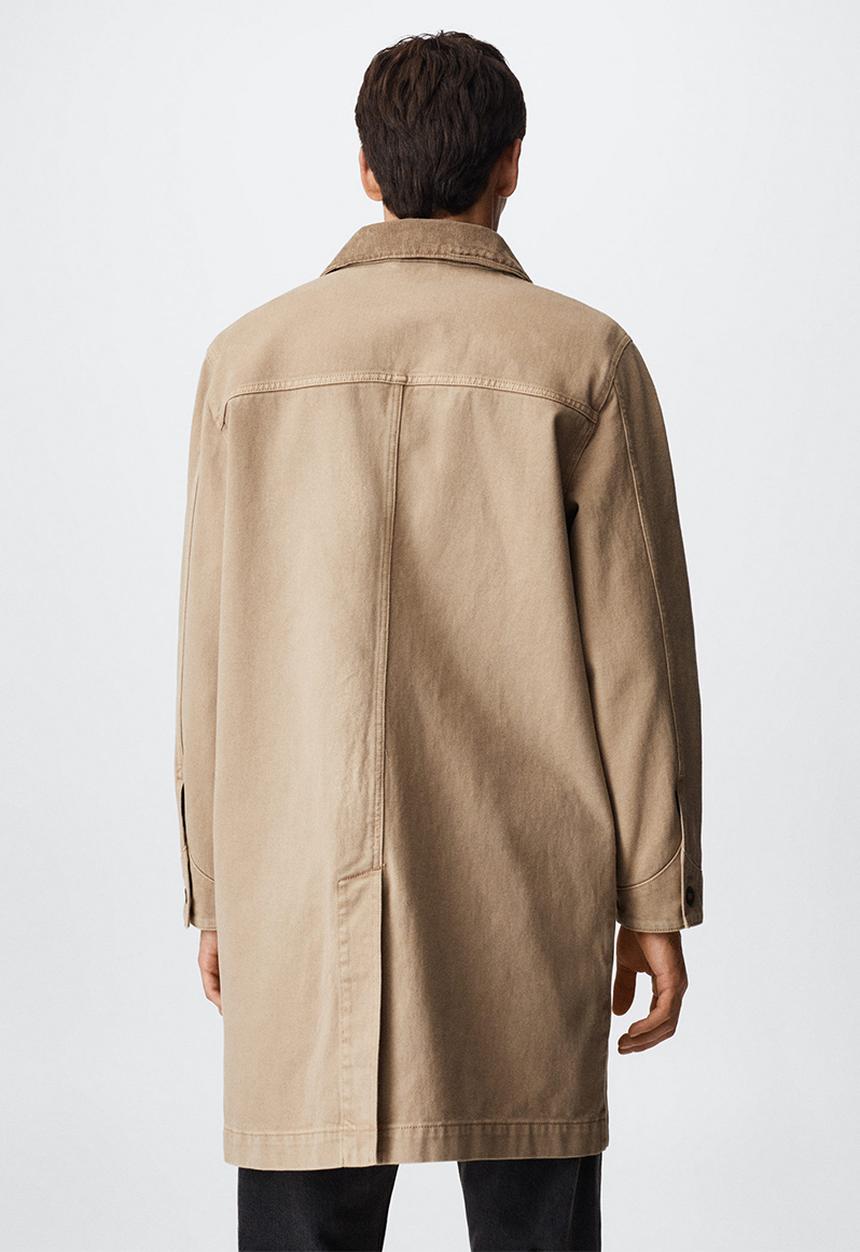 MANGO - Ethan coat - beige