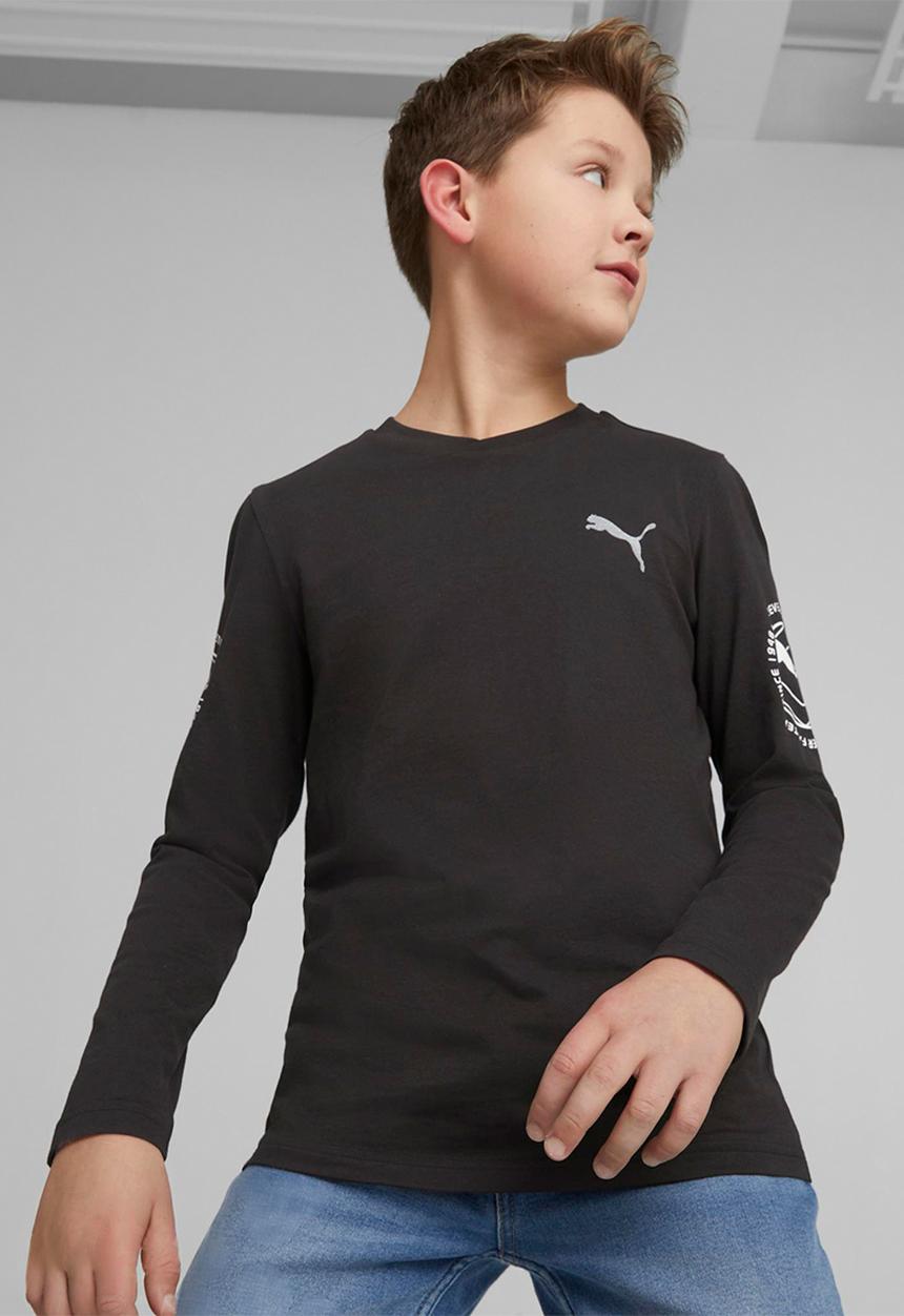 PUMA - Active sports longsleeve tee b - puma black