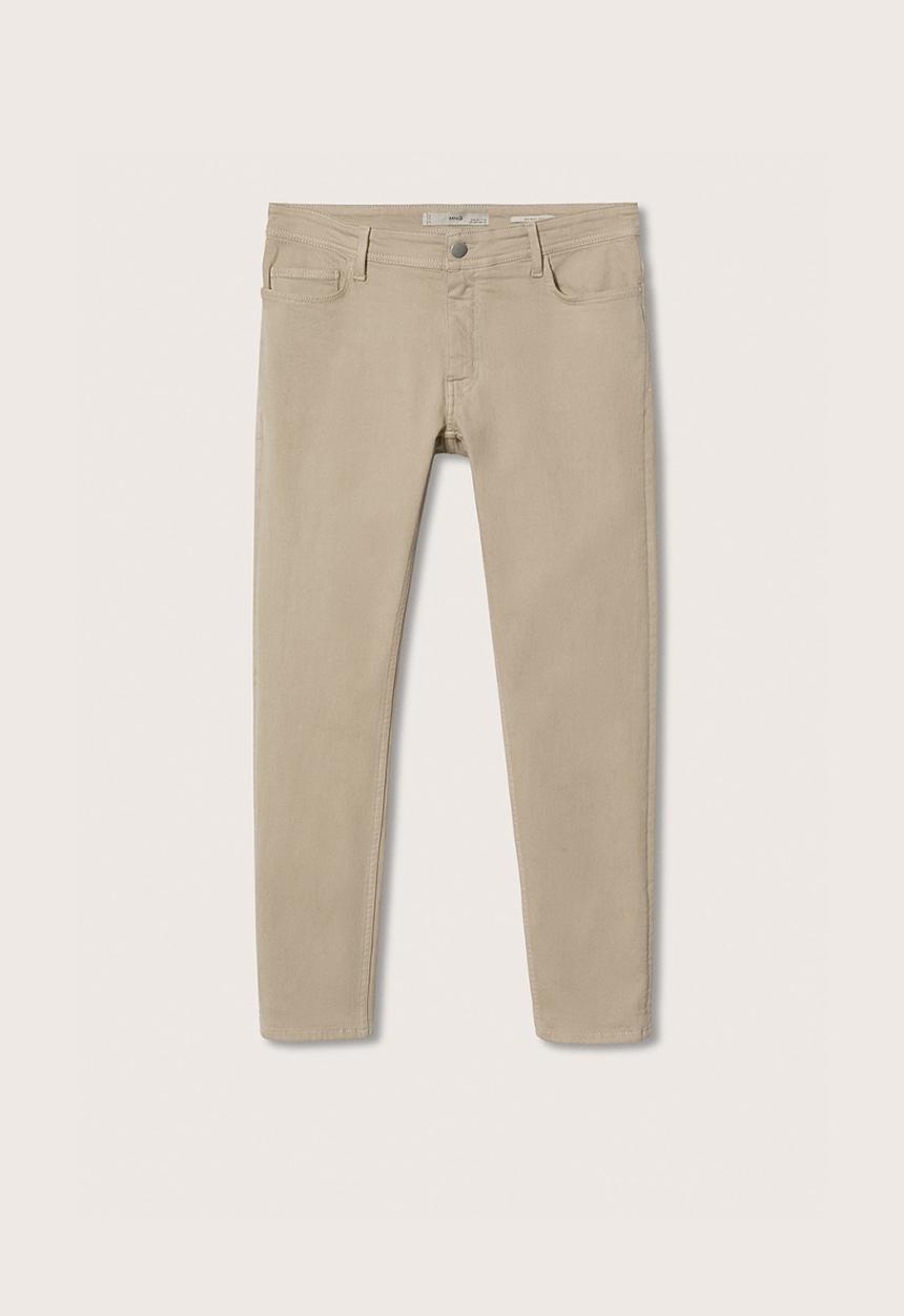 MANGO - Jeans billy - beige