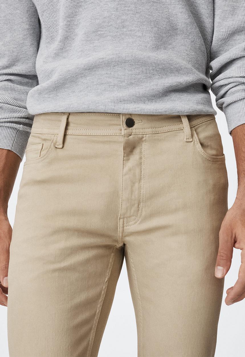 MANGO - Jeans billy - beige