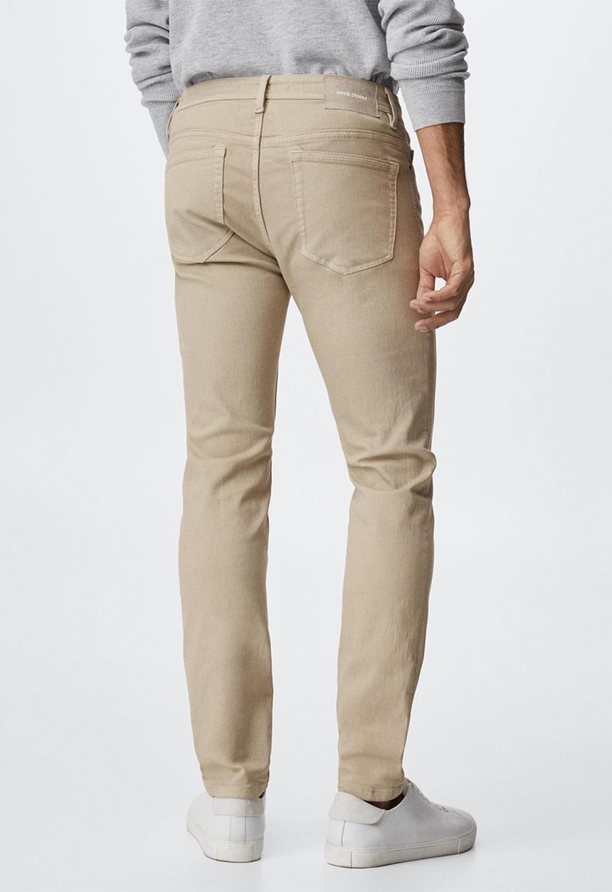 MANGO - Jeans billy - beige