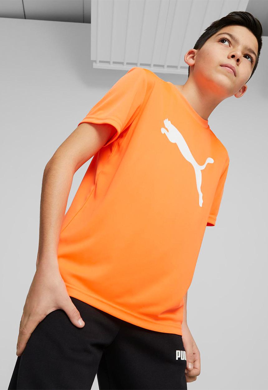PUMA - Active sports poly cat tee b - ultra orange