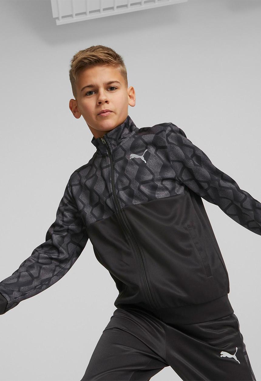 PUMA - Active sports poly full-zip b - puma black