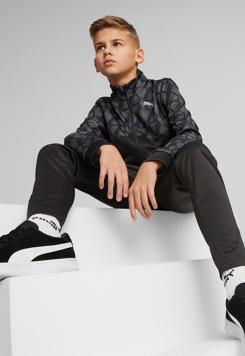 PUMA - Active sports poly full-zip b - puma black