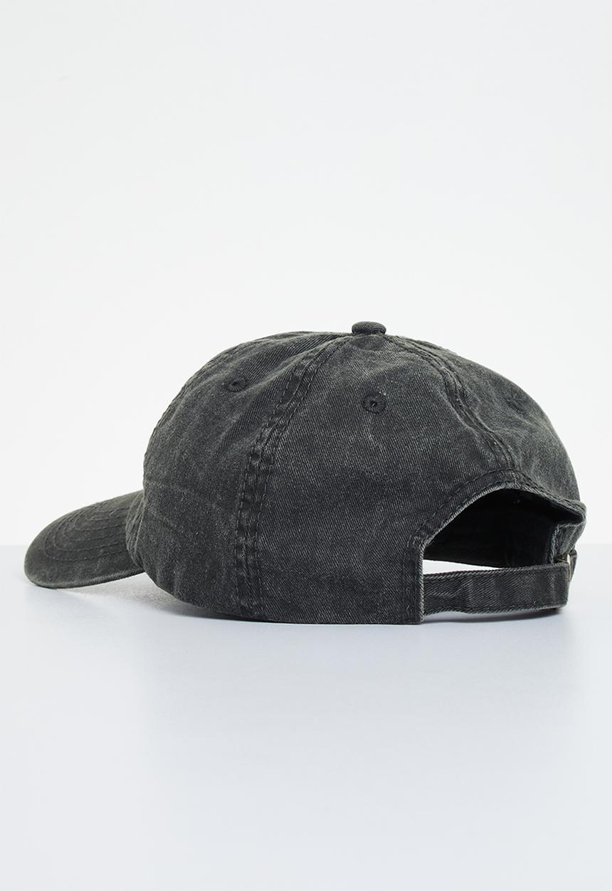 Lark & Crosse - Oliver peak cap - charcoal