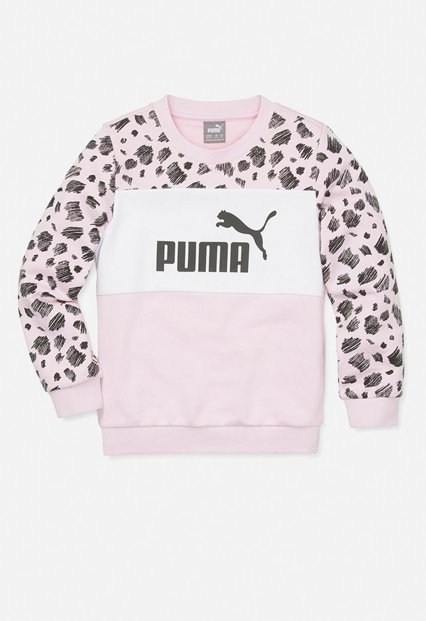 PUMA - Ess+ puma mates crew - pearl pink