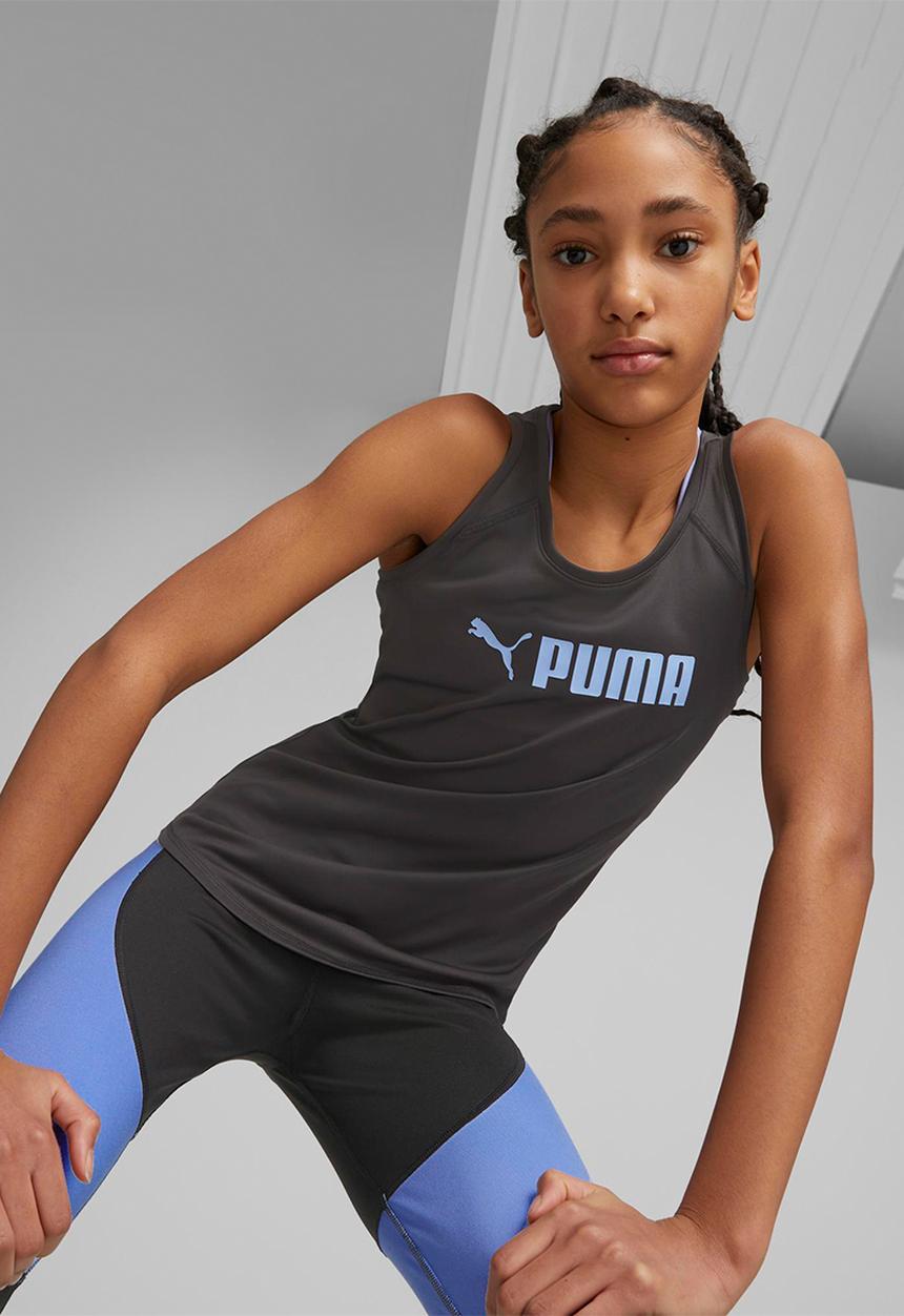 PUMA - Puma fit layered tank g - puma black