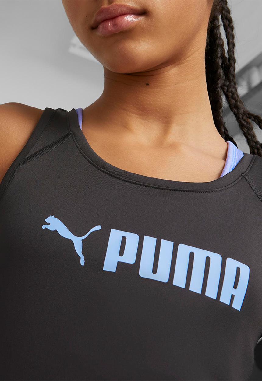 PUMA - Puma fit layered tank g - puma black
