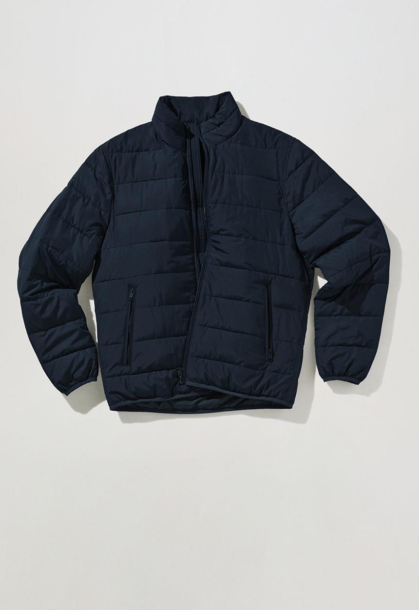 MANGO - Jacket gorry - navy