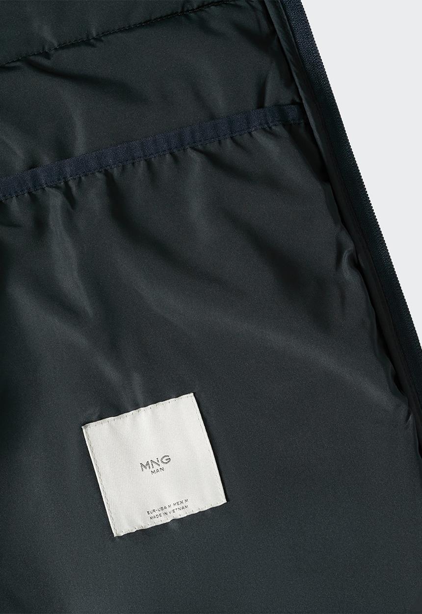 MANGO - Jacket gorry - navy