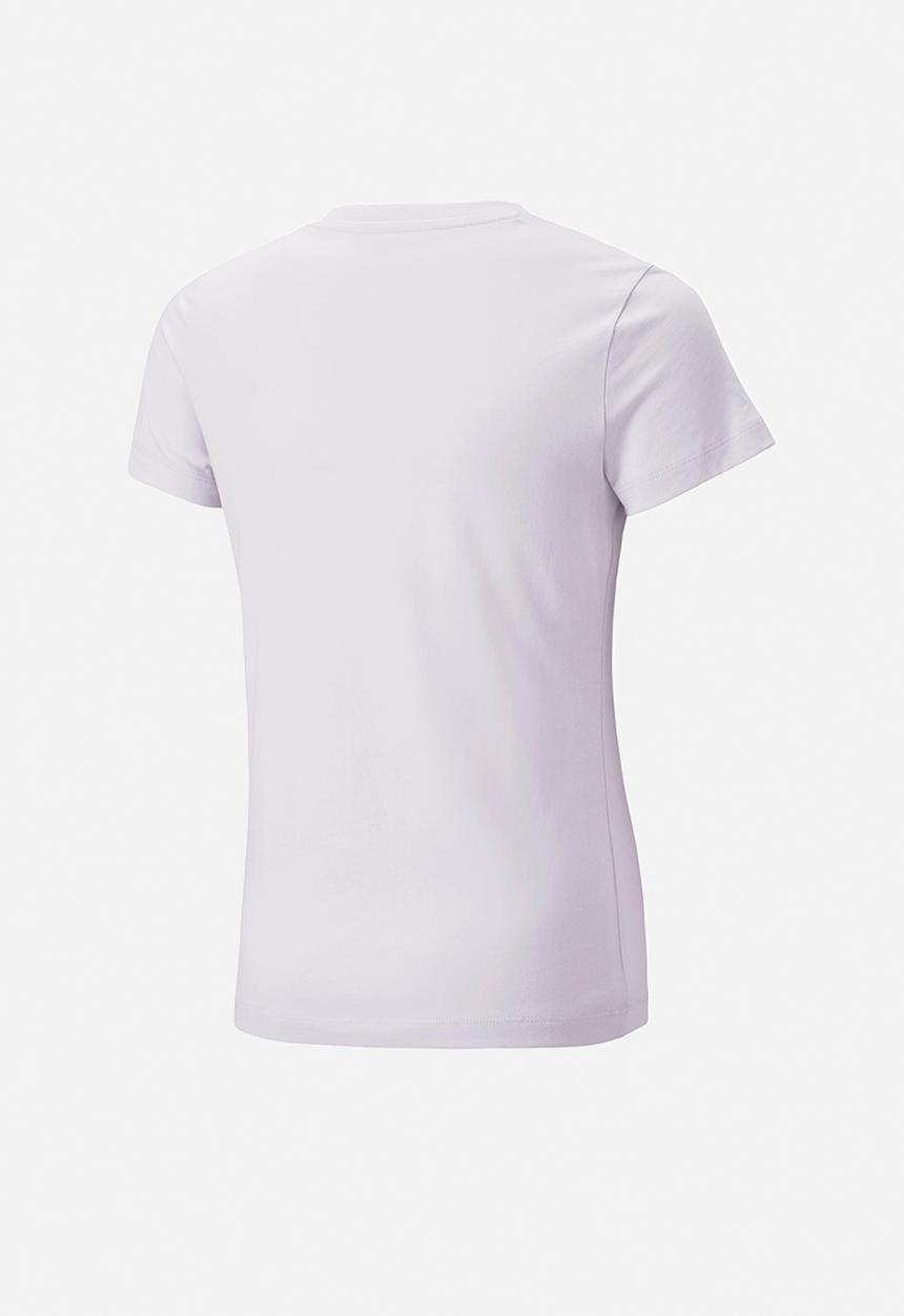 PUMA - Ess+ street art logo tee g - spring lavender