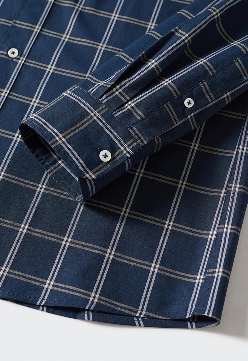 MANGO - Shirt lalin - navy