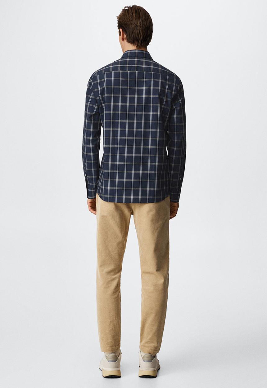 MANGO - Shirt lalin - navy
