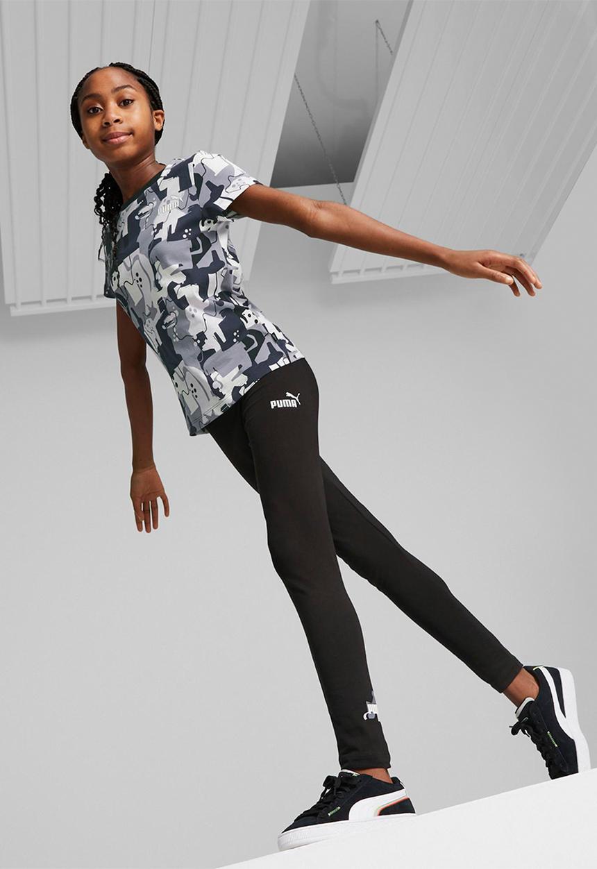 PUMA - Ess+ street art leggings g - puma black