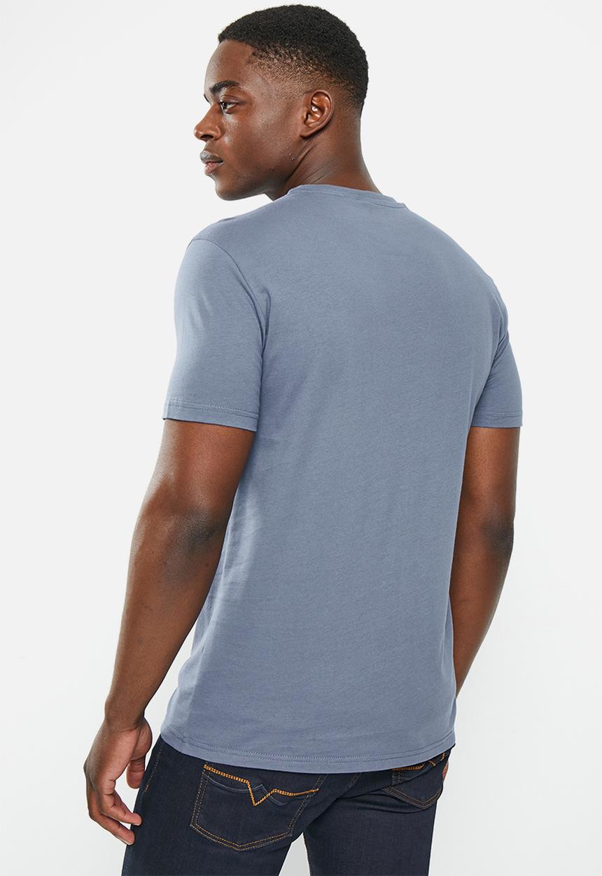 POLO - Men crew neck tee  - blue