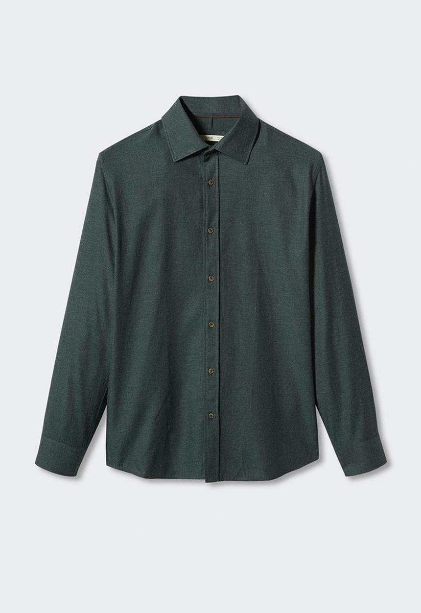 MANGO - Shirt galdana - green