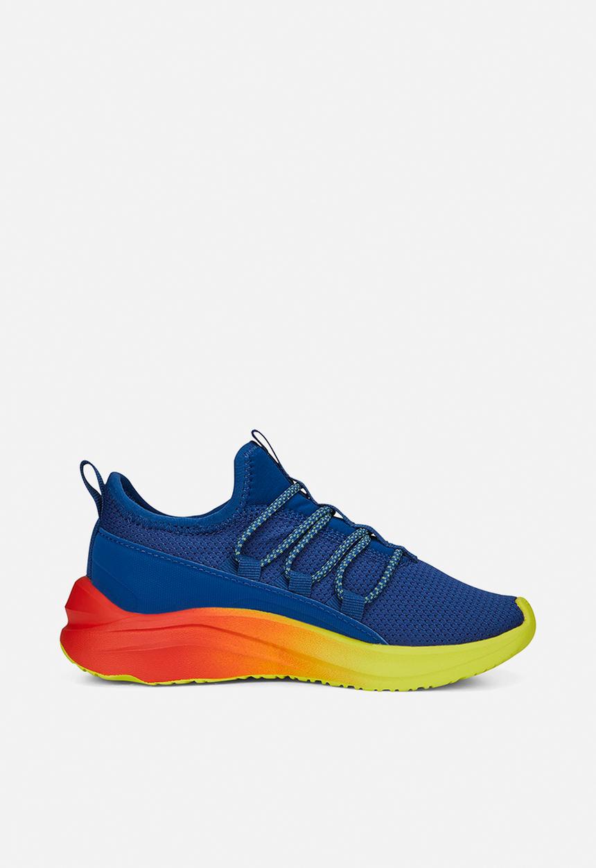 PUMA - One4all fade ps - clyde royal-puma red-lime smash