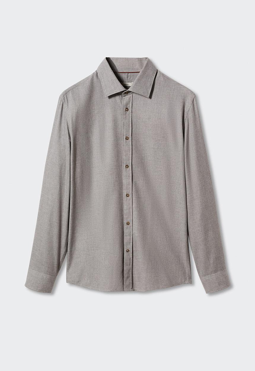 MANGO - Shirt galdana - grey